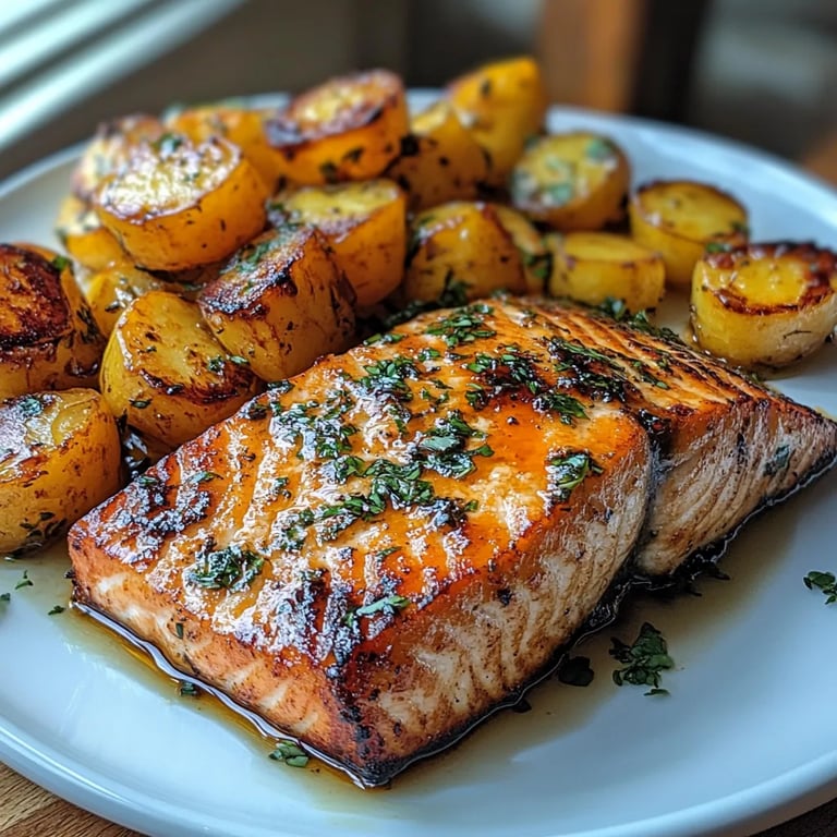 Salmão com Banana-da-Terra Frita na Air Fryer: Uma Receita Incrível e Definitiva