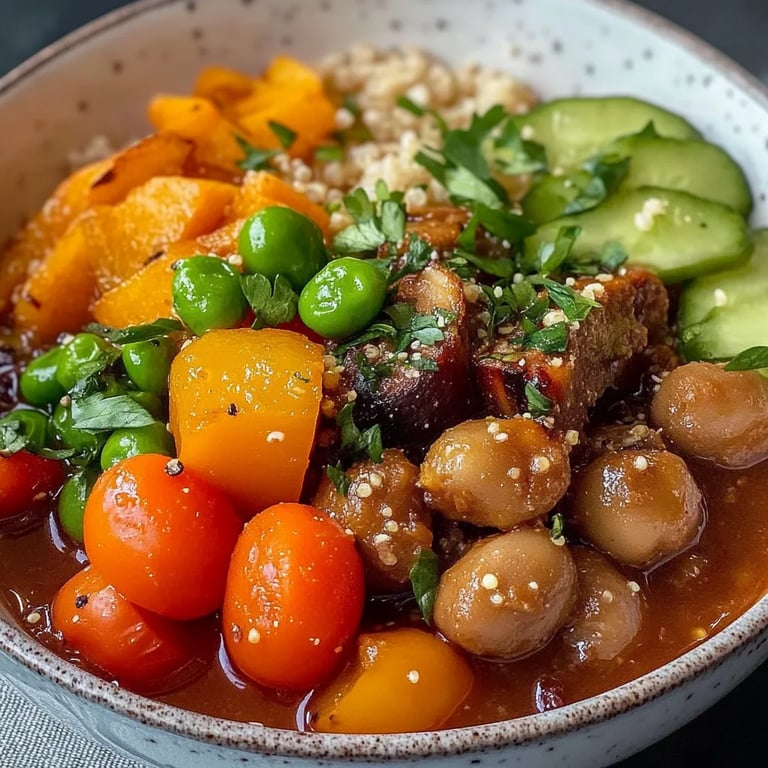 Mediterrane Quinoa-Bowl