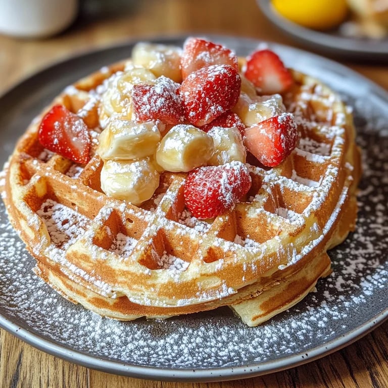 Frische Waffelteig Haffig für alle Formen