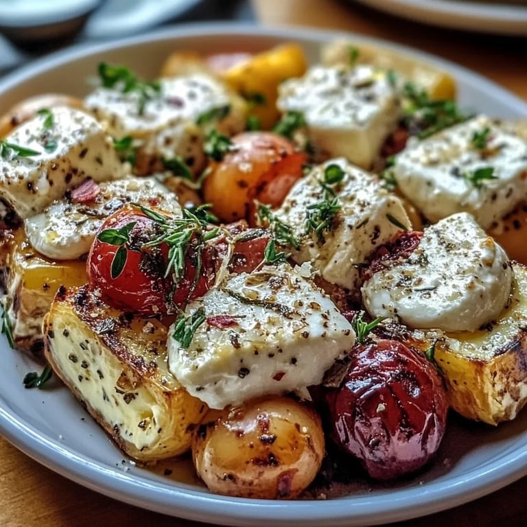 Feta Kartoffeln Ofengemüse