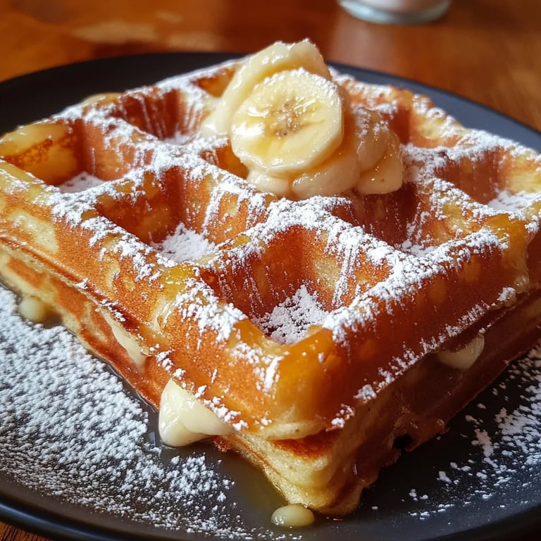 Bananenwaffeln