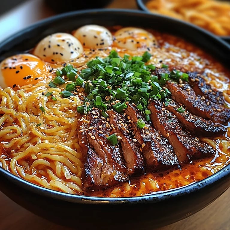 Spicy Korean Ramen with Grilled Beef: An Incredible 7-Step Recipe