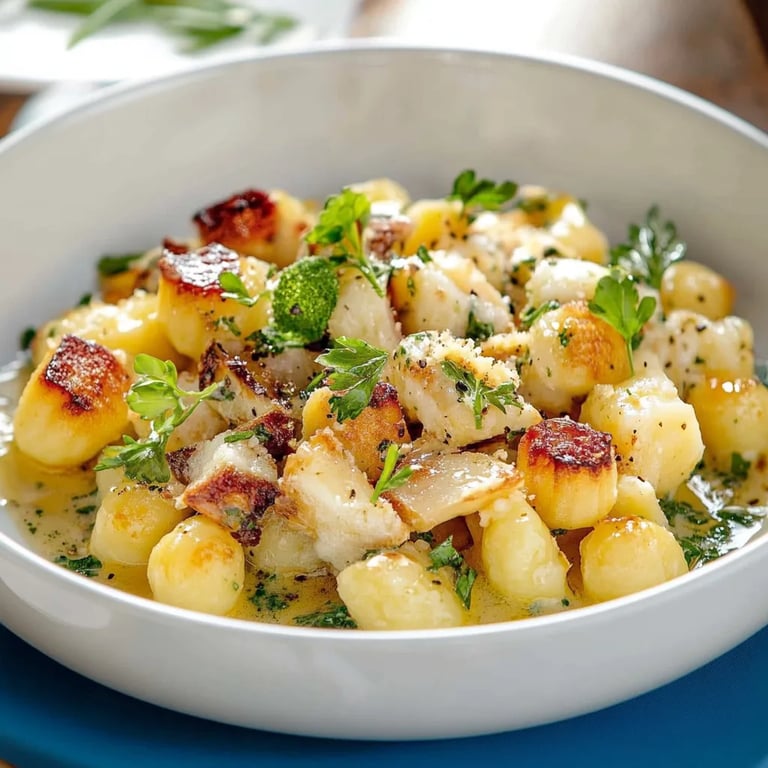 Kohlrabi-Gnocchi-Auflauf