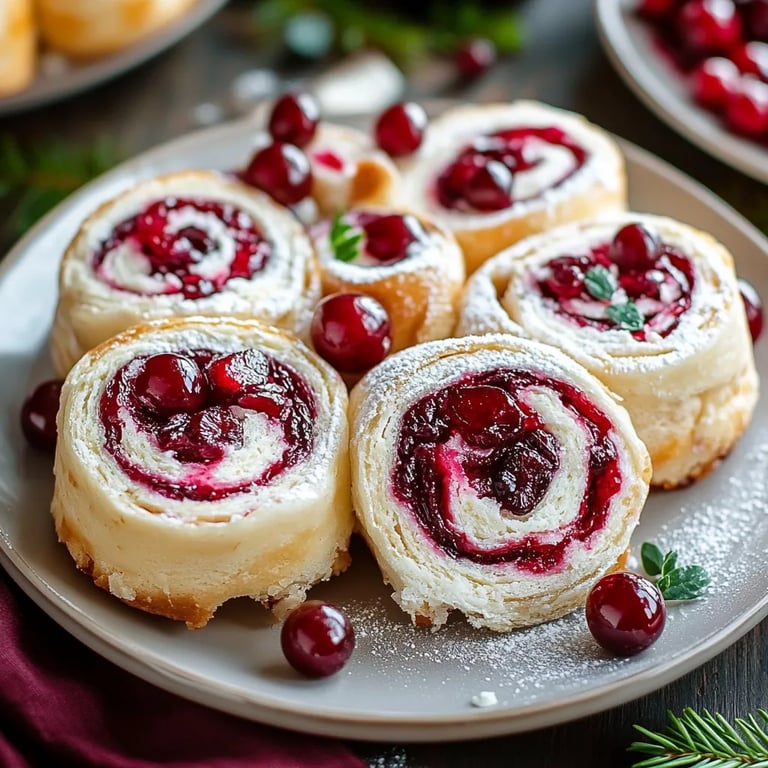 Festive Christmas Cranberry Roll Ups: An Incredible 5-Step Recipe