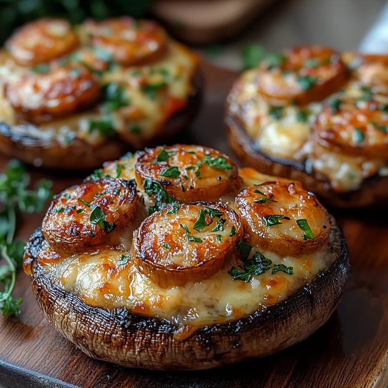 Champiñones Portobello Rellenos: Una Increíble Receta Última