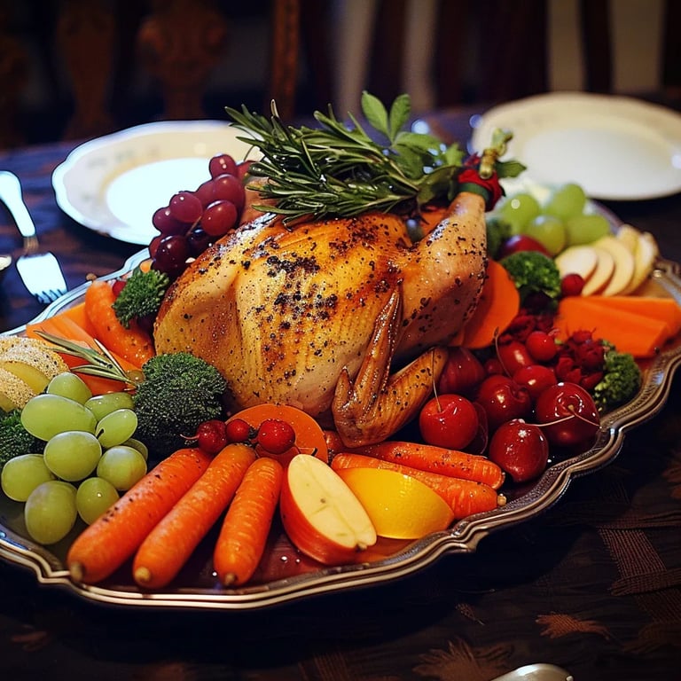 Turkey Vegetable Tray