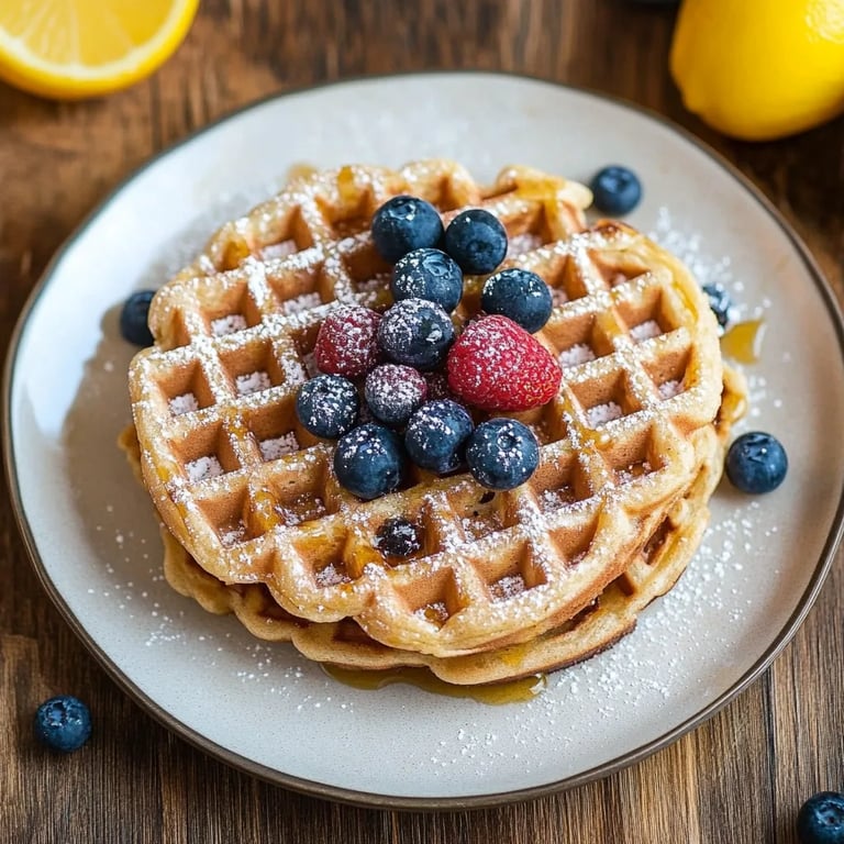 Gesunde Waffeln