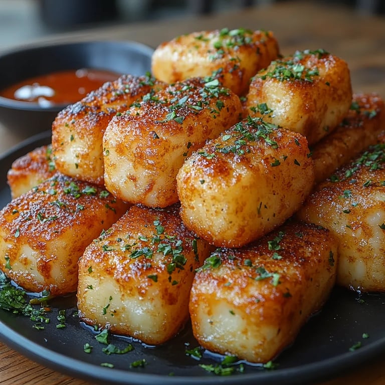 Cubes de Fromage Frits Double Panure : Une Recette Incroyable Ultime