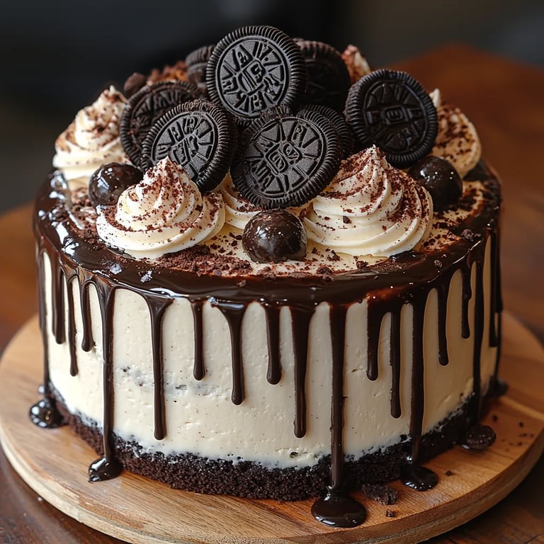 Cremiger Oreo-Kekse-und-Sahne-Kuchen: Ein Unglaubliches Ultimatives Rezept für 5 Glücksmomente