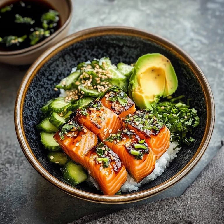 Knusprige Lachs Bowls