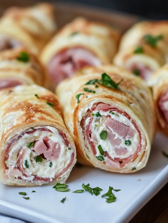 Ham and Cream Cheese Pinwheels