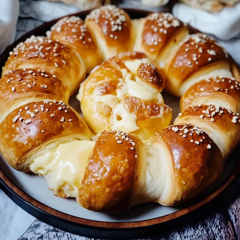 Laugengebäck mit Ofenkäse