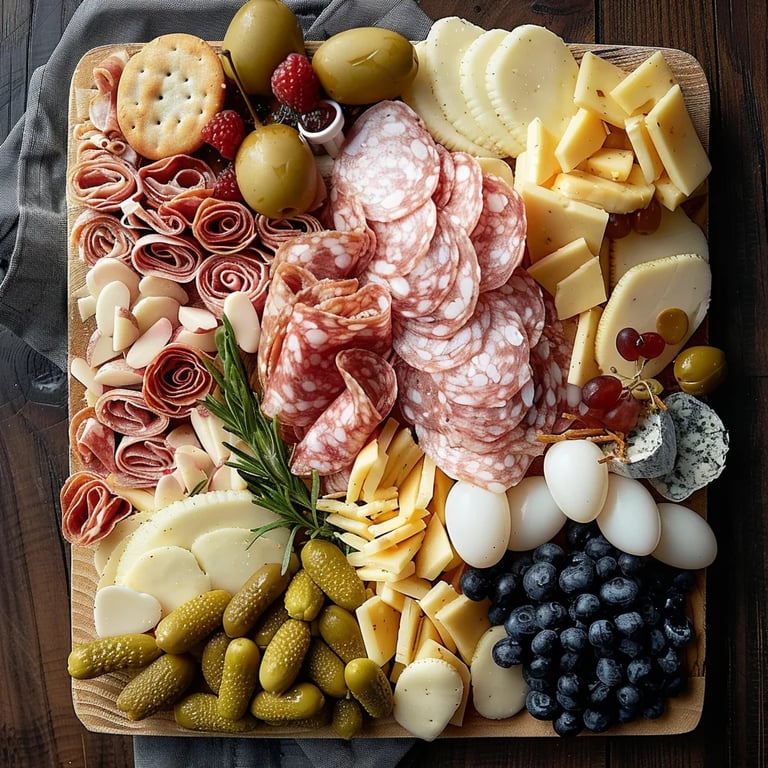 Easter Charcuterie Board