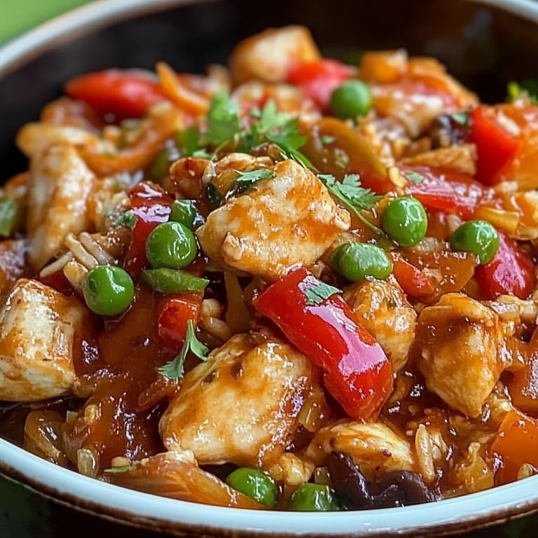 One-Pot-Reis mit Hähnchen