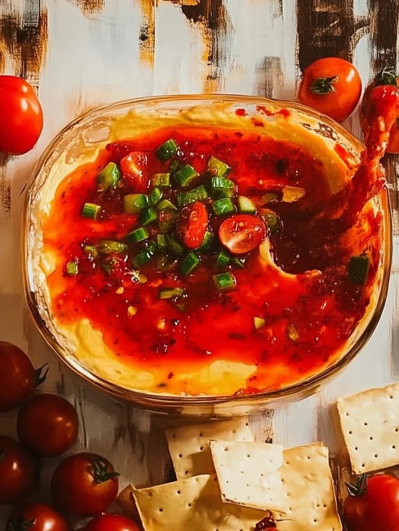 Pepper Jelly Cream Cheese Dip | Hot or Cold!