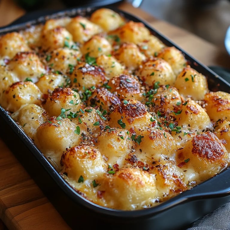 Gratin de Tater Tots Sans Gluten : Une Recette Incroyable Ultime