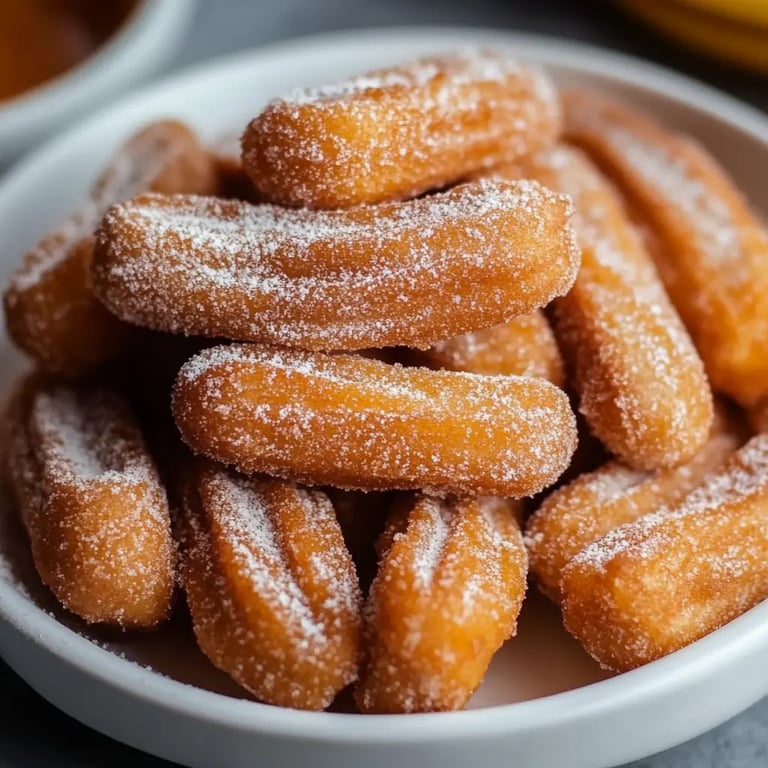 Gesunde Churro-Happen aus der Heißluftfritteuse