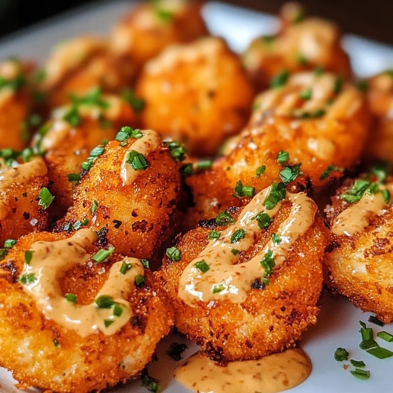 Crispy Bang Bang Salmon Bites