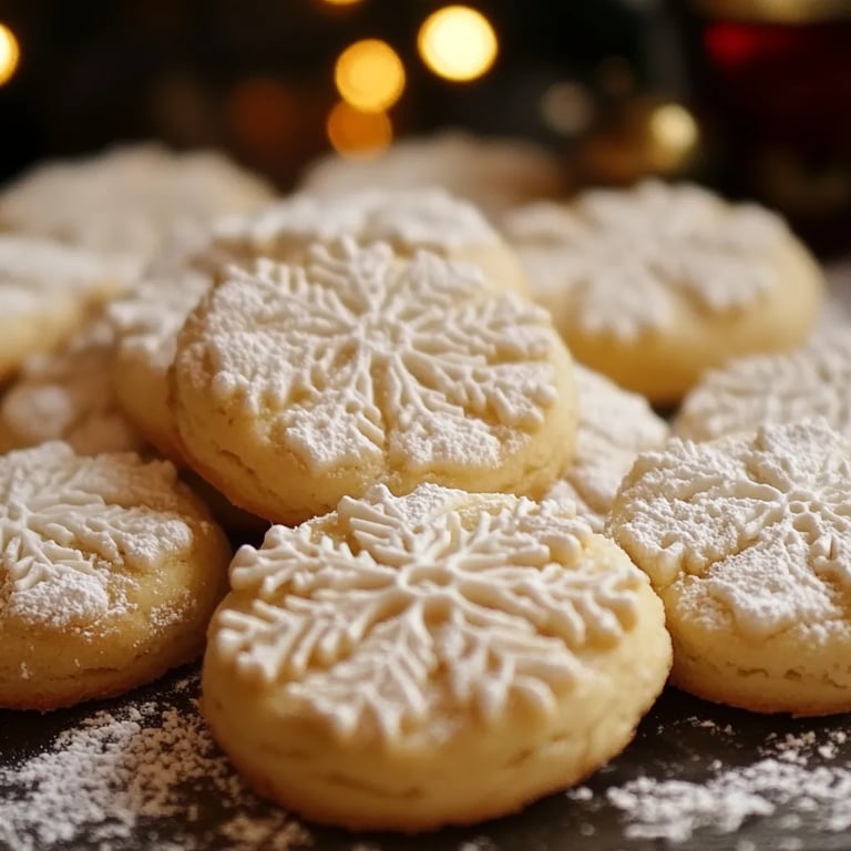 Schneeflöckchen - feine Plätzchen