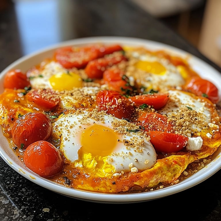 Internationale-Küche-Shakshuka mit Feta