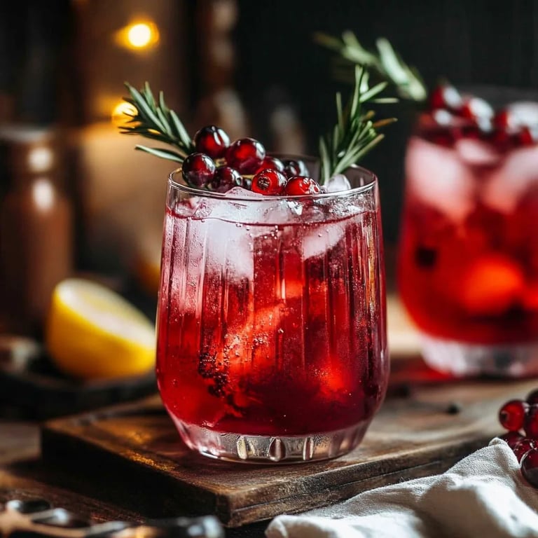 Cranberry-Spritz