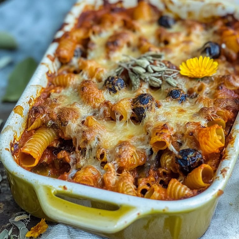 Kürbis Feta Ofen