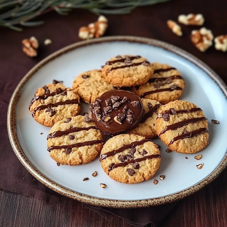Gesunde Kekse mit Datteln und Erdnussbutter