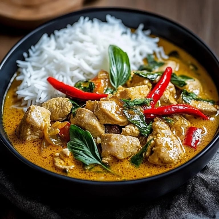Panang Hähnchen Curry