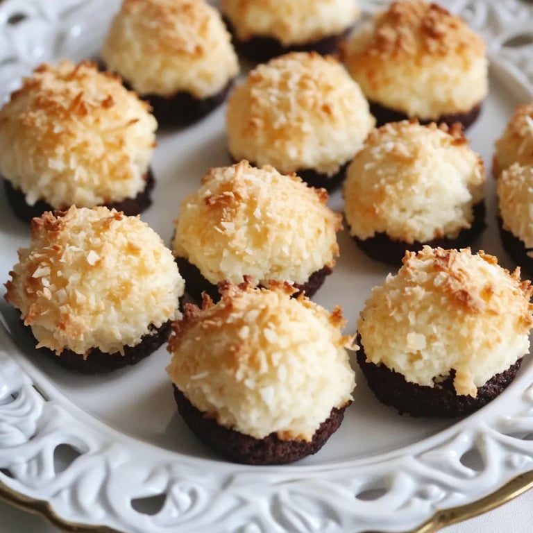 Ultra leckere vegane Kokosmakronen