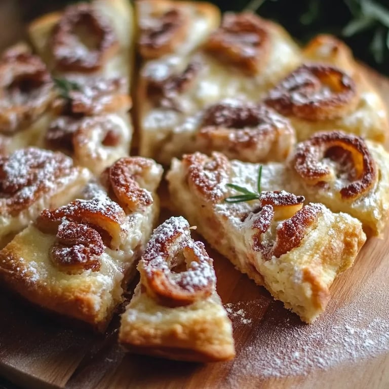 Blätterteig Tannenbäumchen