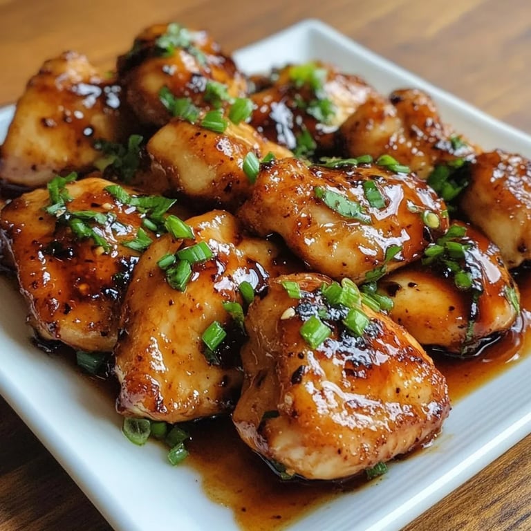 Honig Knoblauch Hähnchen