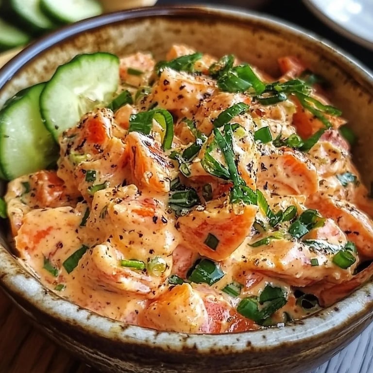 Smoked & Spicy Salmon Dip