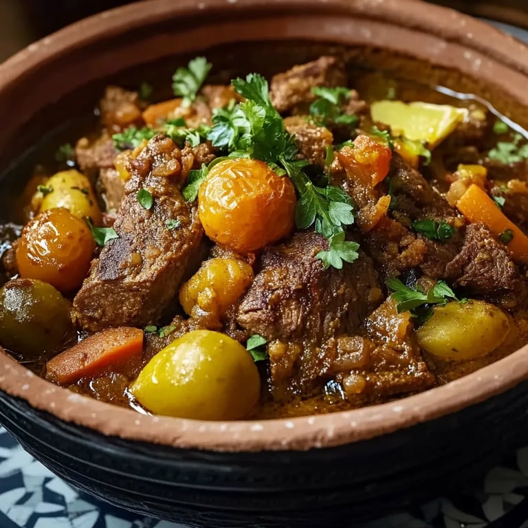 Beef Tagine Moroccan Recipe