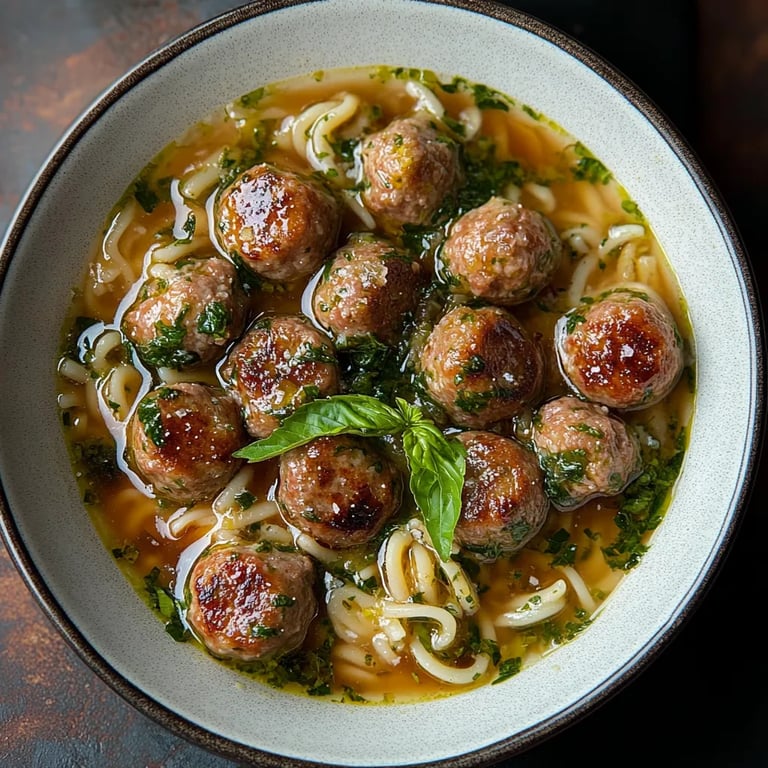 Meatball & Courgette Orzo Broth: An Incredible Ultimate Recipe for Any Occasion