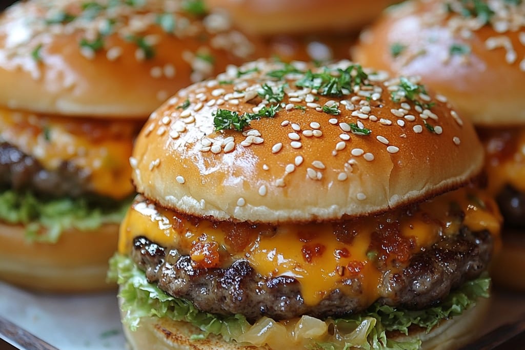Big Mac Sliders: Ein Unglaubliches Ultimatives Rezept für 12 Portionen