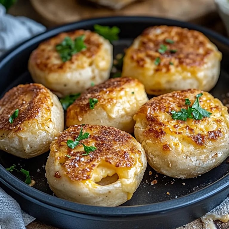 Gebackene Käse-Kartoffeln: Einfach & Lecker aus der Heißluftfritteuse!
