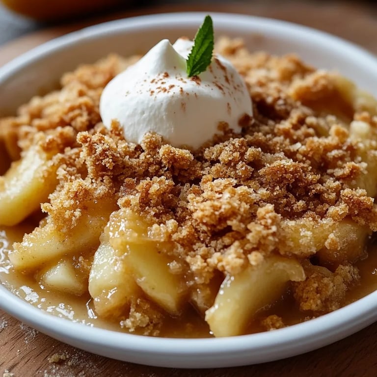 Baked Apple Crumble