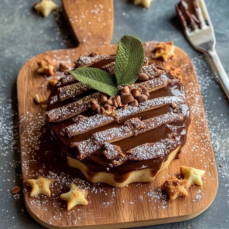 Nutella-Schokoladen-Weihnachtsessen