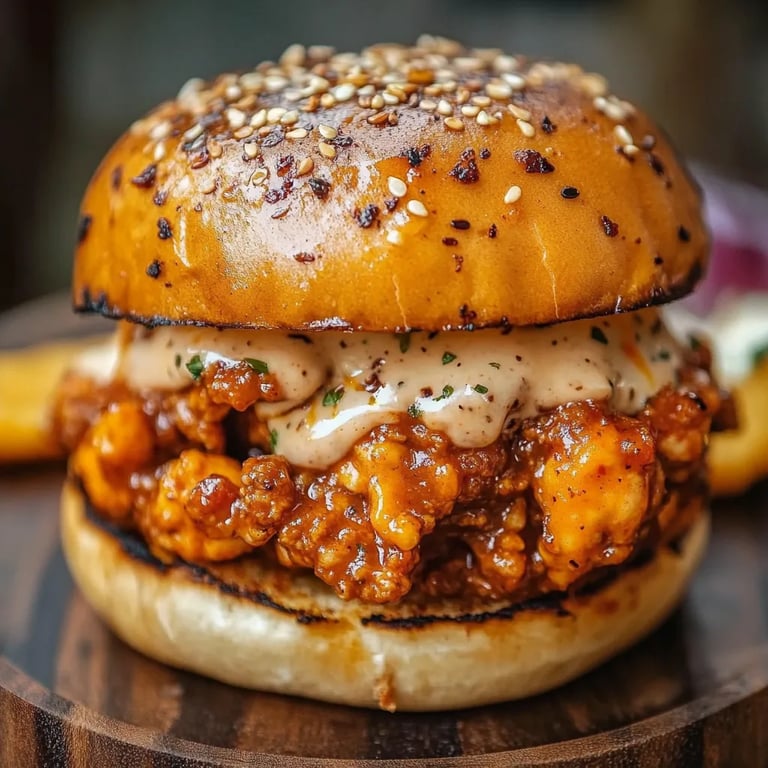 Cajun Chicken Sloppy Joes