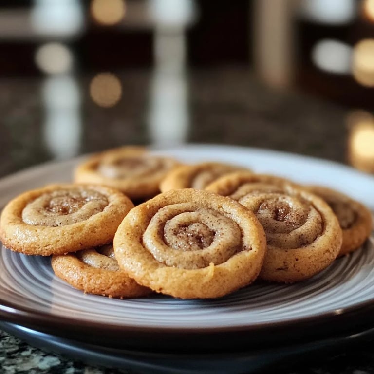 ZIMTSCHNECKENPLÄTZCHEN