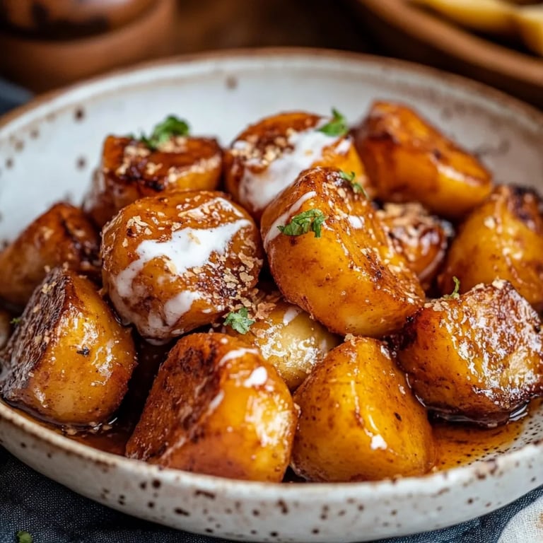 Gebackene Äpfel mit Zimt aus dem Airfryer