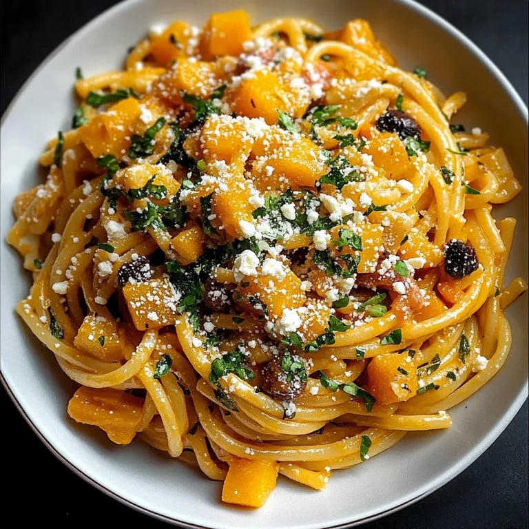 Kürbis Nudeln mit Feta: Ein Unglaubliches Ultimatives Rezept für 4 Personen