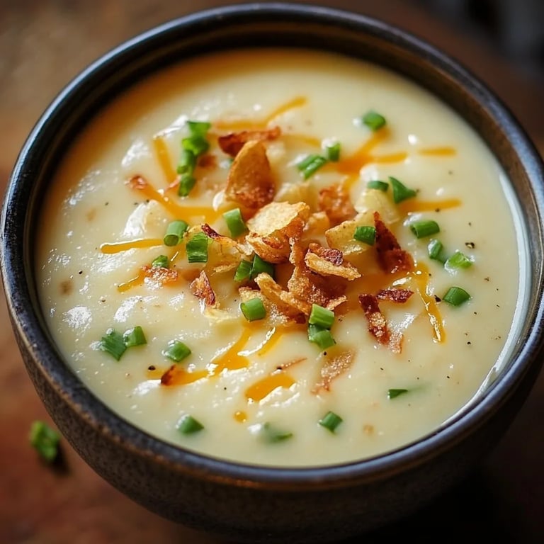 Potato Soup with Hashbrowns