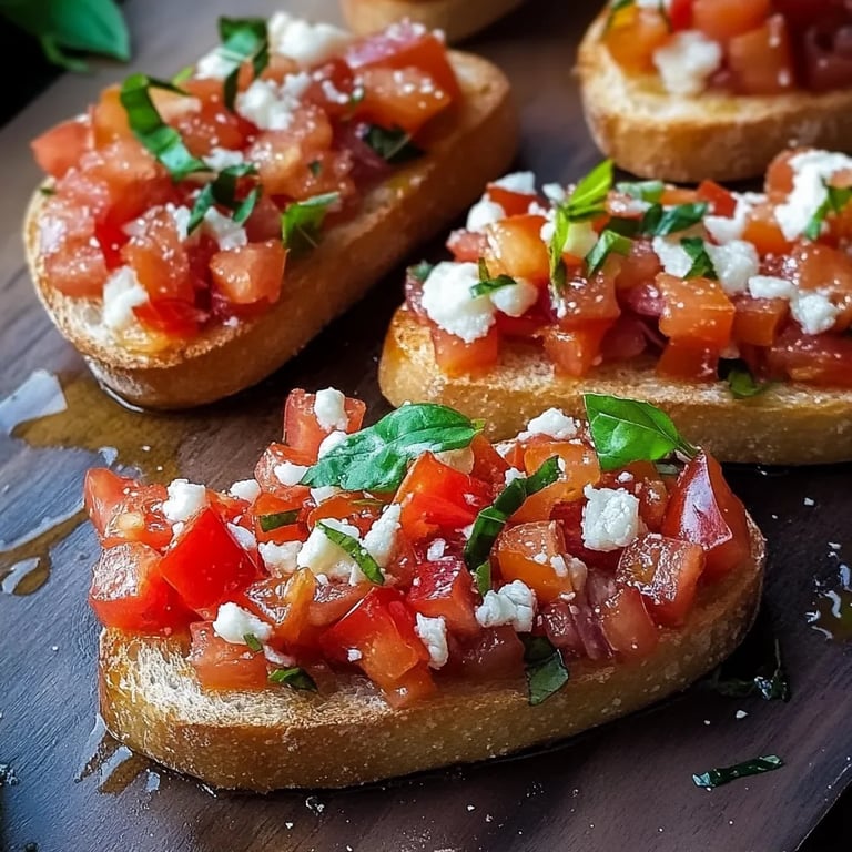 Leckere Bruschetta - Wie beim Italiener
