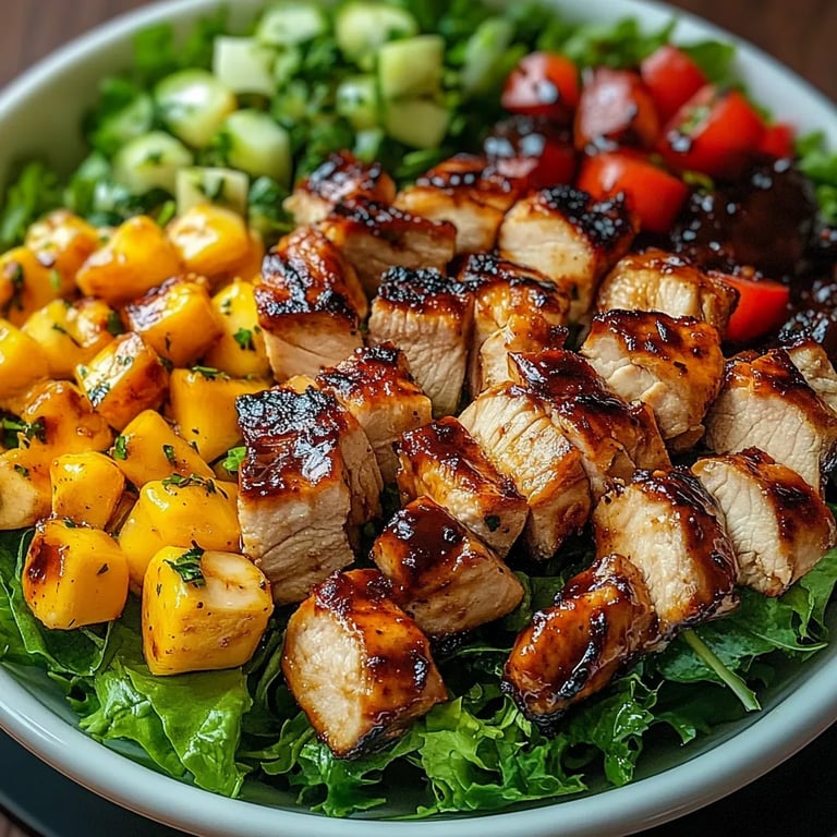 Healthy BBQ Chicken Chopped Salad: An Amazing Ultimate Recipe