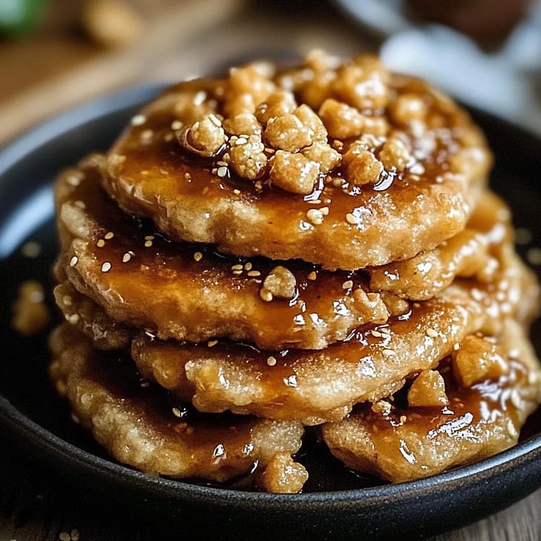 Karamellisiertes Sesam-Hähnchen – Süß und würzig!