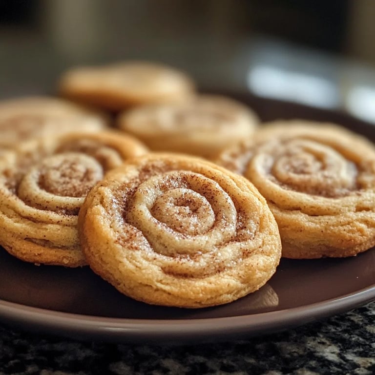 ZIMTSCHNECKENPLÄTZCHEN