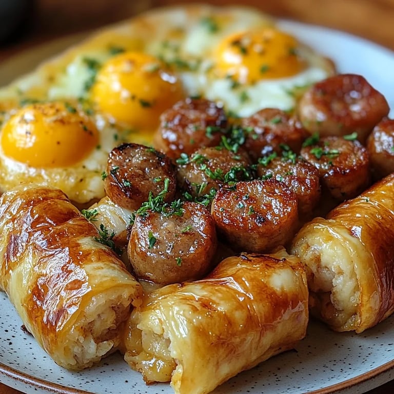 Herzhaftes Wurst- und Eierfrühstück: Ein Unglaubliches Ultimatives Rezept