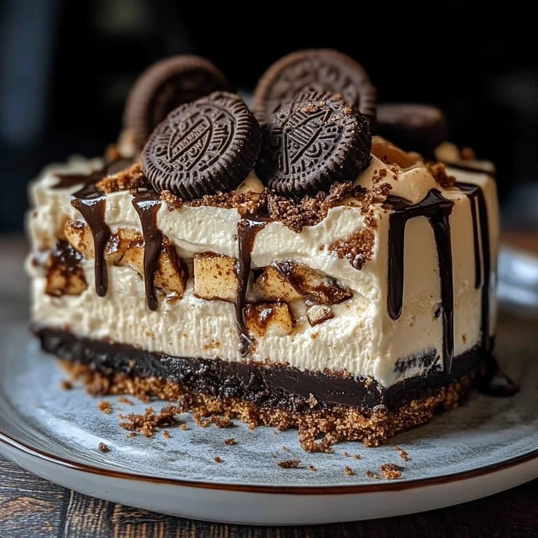 Peanut Butter Oreo Pie