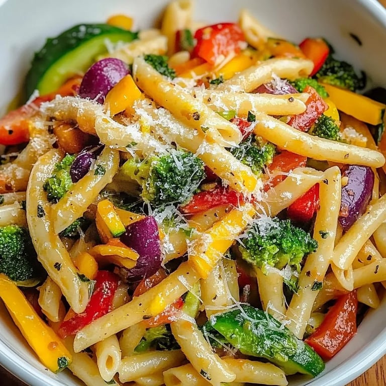 Vegetarische Pasta Primavera